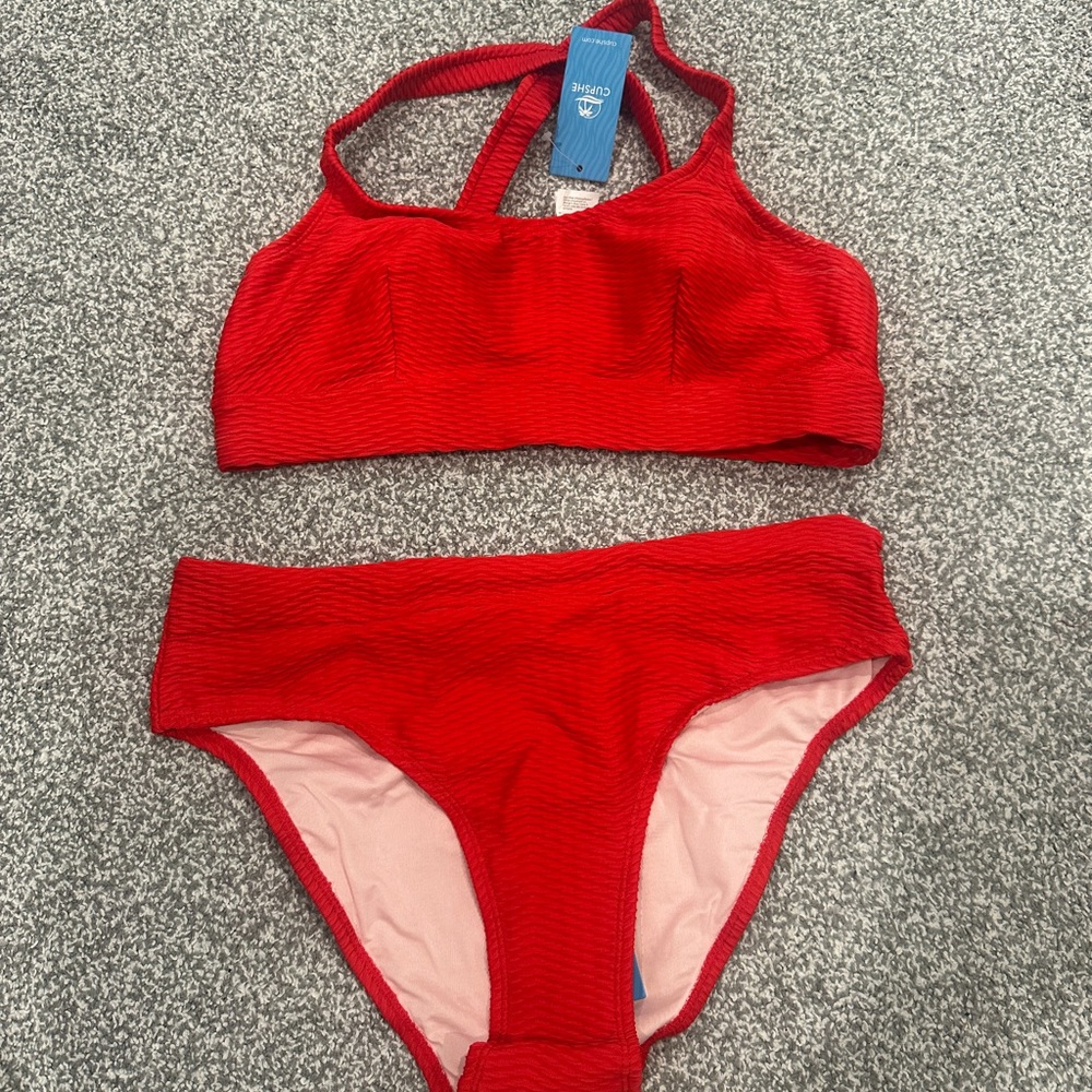 Red Bikini Set